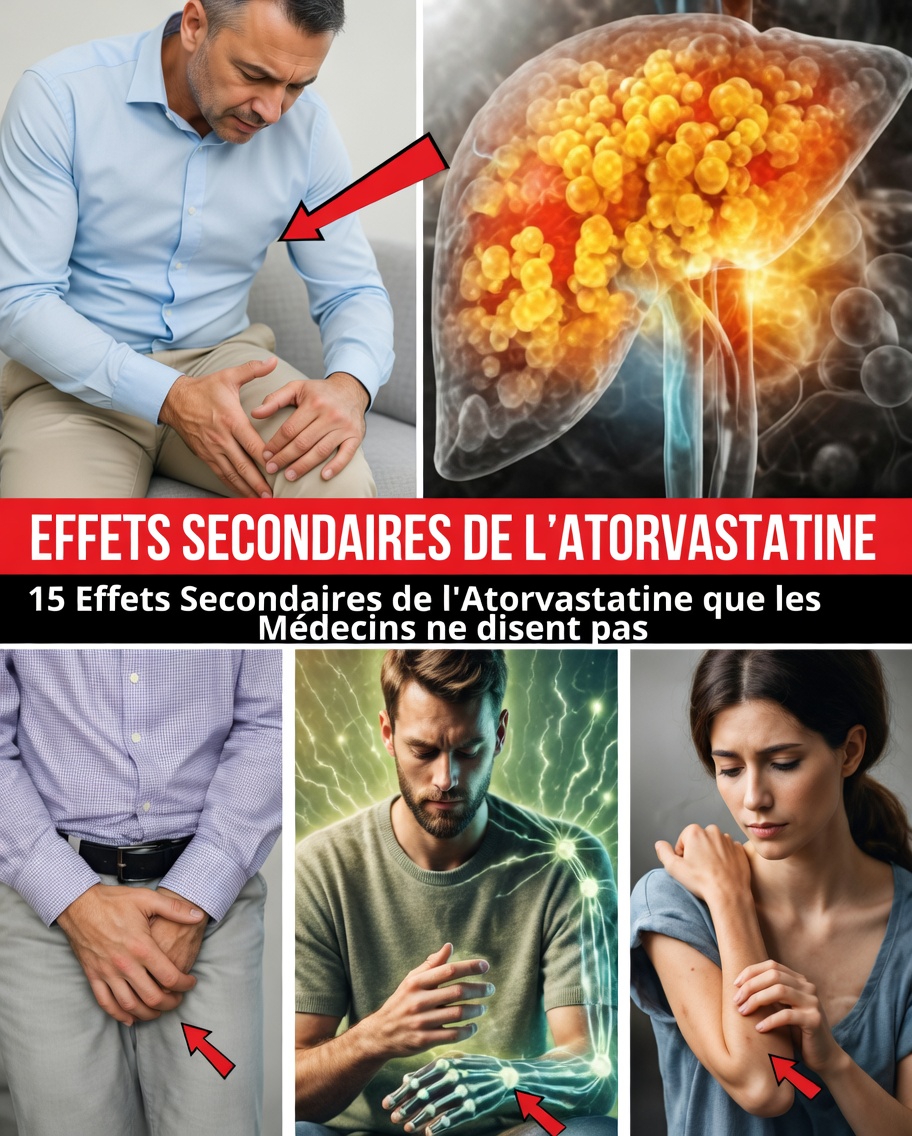 Ce que vous devez savoir sur les effets secondaires de l’atorvastatine : 15 points clés pour des conversations éclairées avec votre médecin