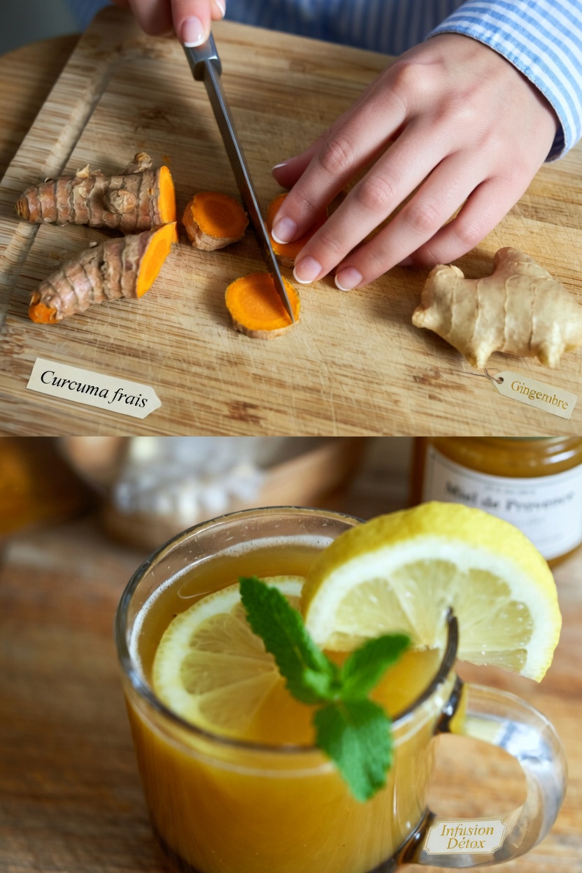 Découvrez la simple recette de boisson au curcuma et au gingembre que de nombreuses personnes âgées utilisent pour soutenir naturellement la santé des genoux