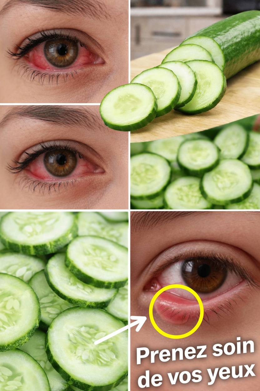 Tranches de concombre sur les yeux : des habitudes quotidiennes simples pour rafraîchir les yeux fatigués et favoriser le confort au quotidien