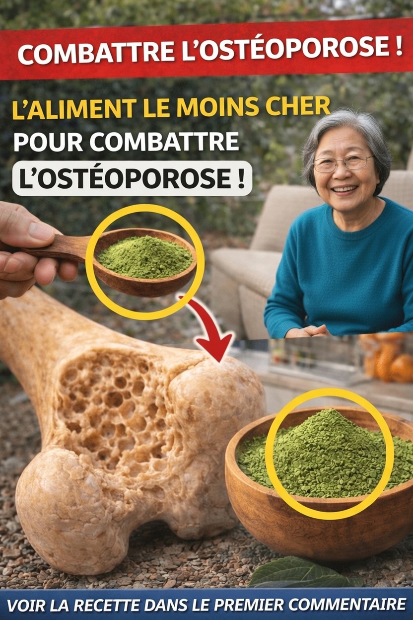 L’aliment le moins cher que la plupart des plus de 60 ans ignorent et qui soutient naturellement la santé osseuse