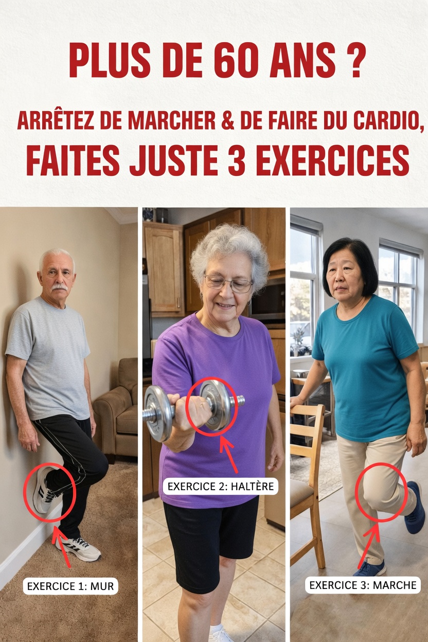 Pourquoi la marche seule pourrait ne pas suffire après 60 ans