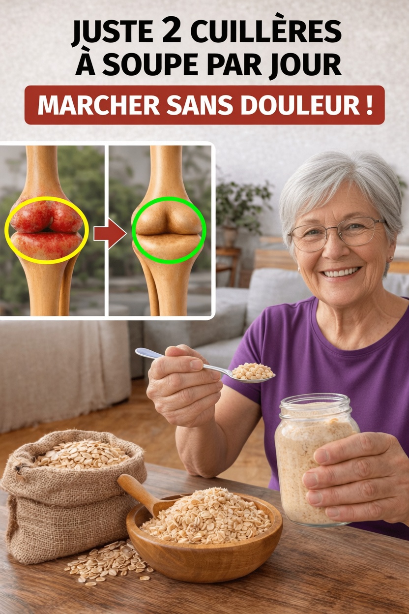 Pourquoi manger seulement 2 cuillères de cet aliment chaque jour pourrait favoriser le confort de vos genoux