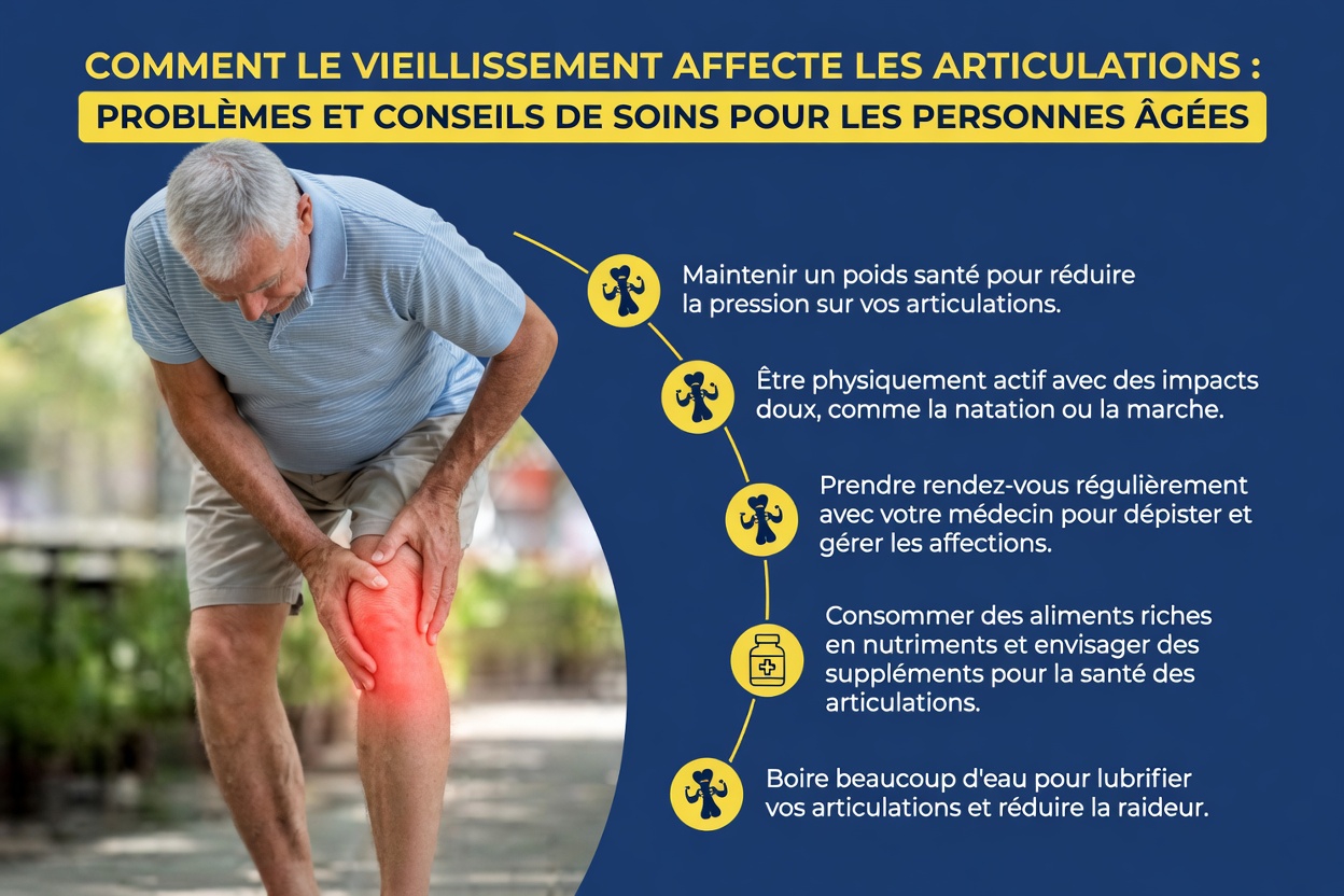 Pourquoi le confort articulaire est important en vieillissant