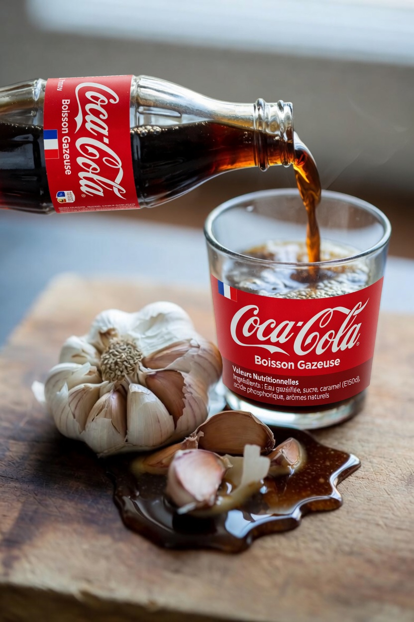 Explorer la curieuse combinaison de l’ail, du Coca-Cola et du miel : une recette maison simple