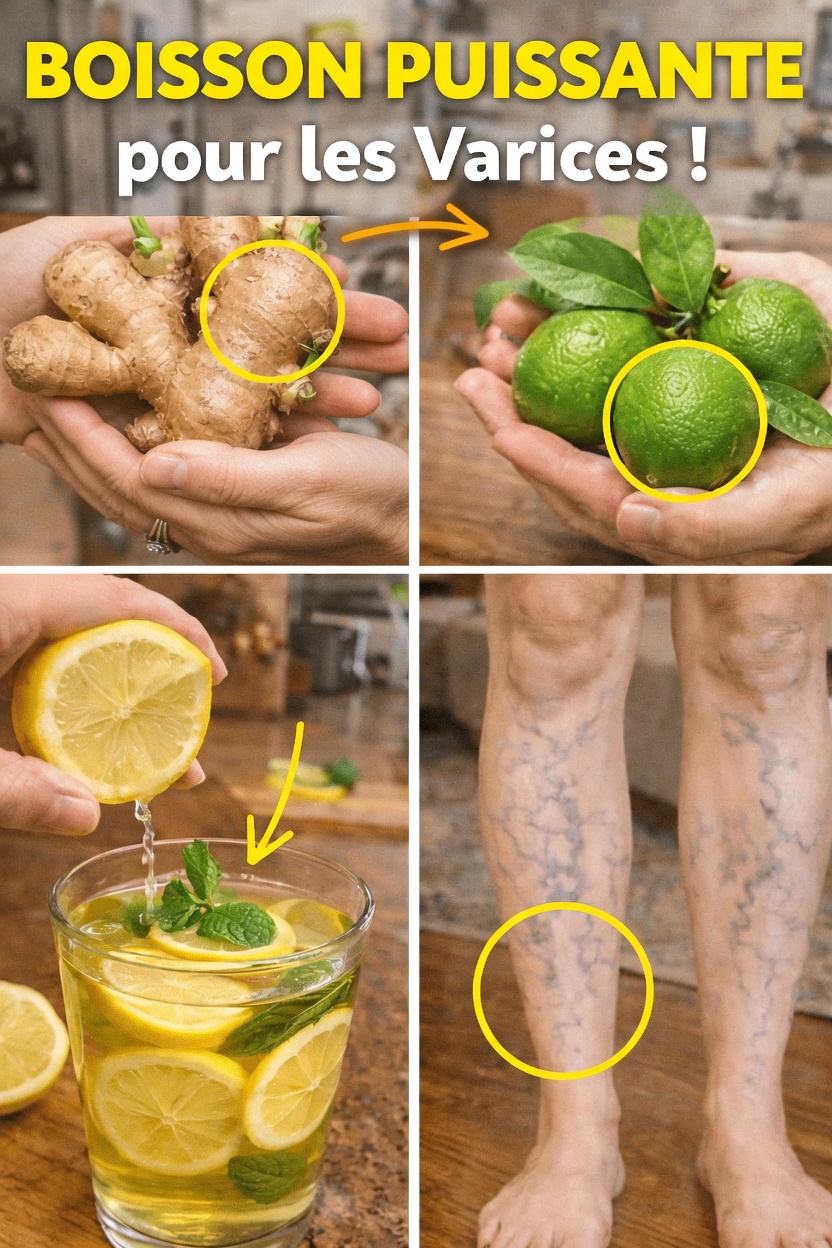 Une simple boisson maison au gingembre, citron et menthe : ce qu’il faut savoir pour adopter des habitudes bonnes pour le cœur