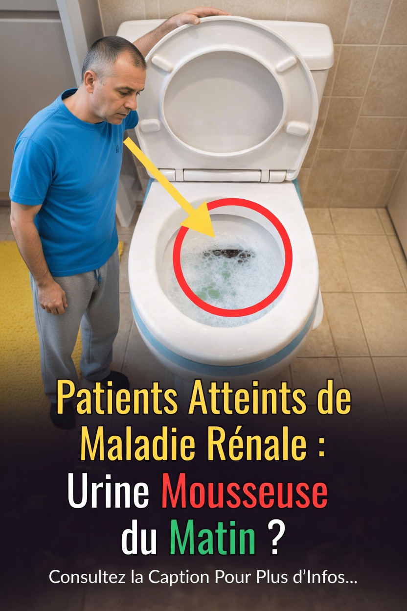 L’urine mousseuse le matin est-elle normale ou faut-il s’en inquiéter pour la santé des reins ?