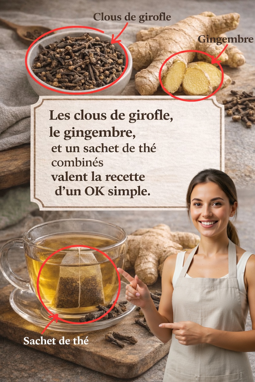 Une façon simple de profiter du gingembre, des clous de girofle et du thé noir dans votre routine quotidienne
