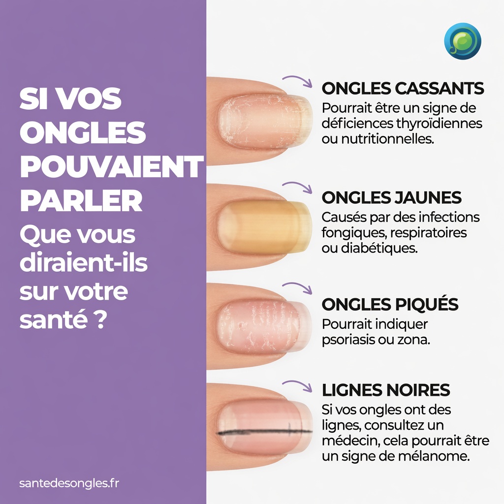 Ce que ces lignes sur vos ongles pourraient révéler sur votre santé