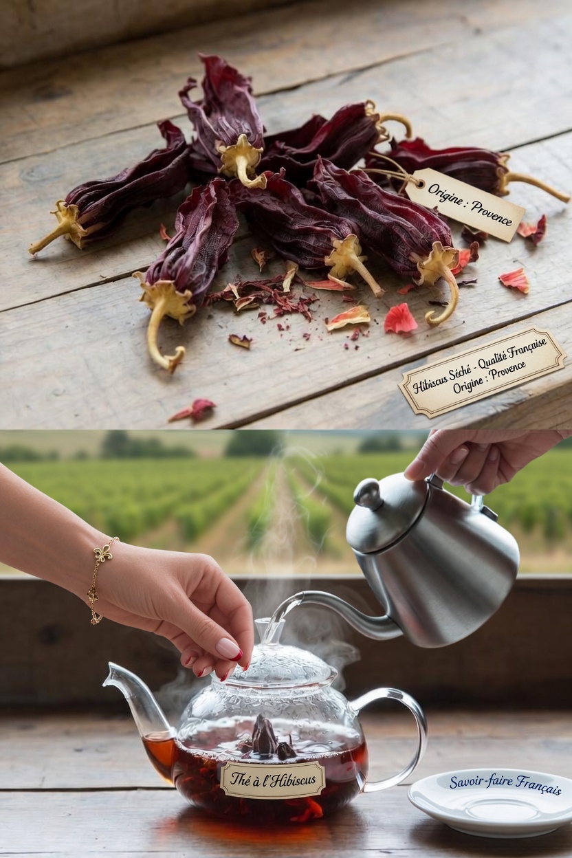 Une découverte surprenante : pourquoi le thé à l’hibiscus arrive en tête d’une étude portant sur 282 boissons pour leur teneur en antioxydants