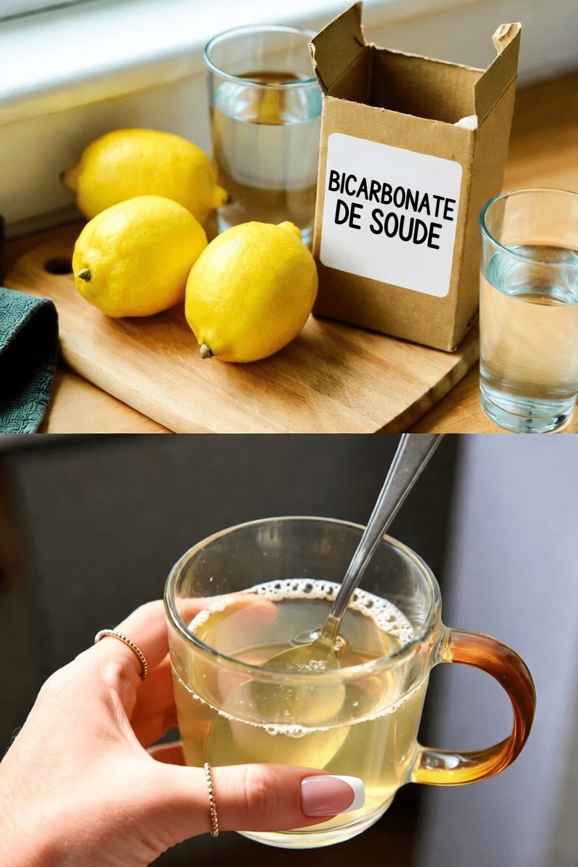 Qu’est-ce que l’eau au bicarbonate de soude et au citron, exactement ?