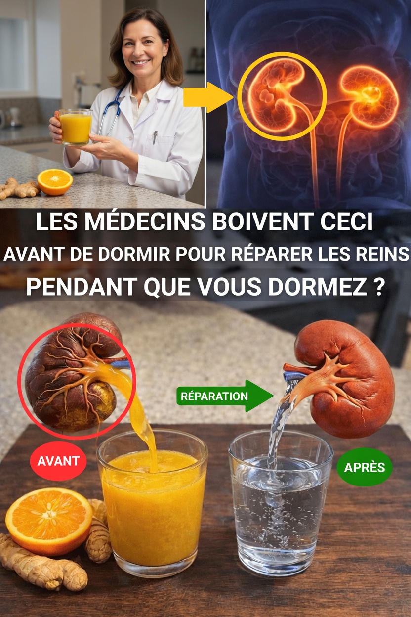 Découvrez 4 boissons à boire avant de dormir qui peuvent aider à soutenir naturellement le fonctionnement de vos reins pendant votre sommeil
