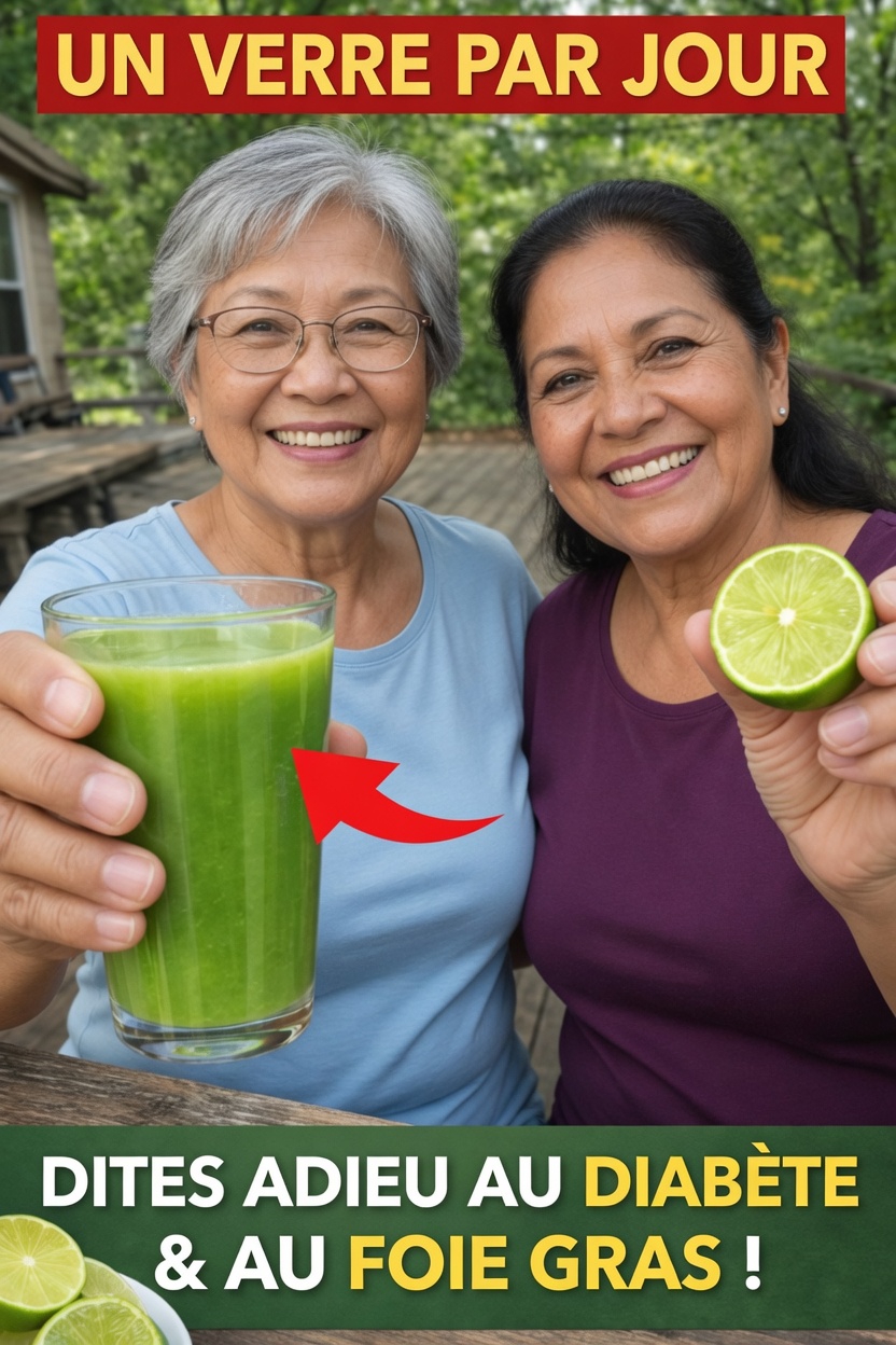 Une simple habitude quotidienne de boisson verte pour soutenir la santé de votre foie, l’équilibre de votre glycémie et votre circulation