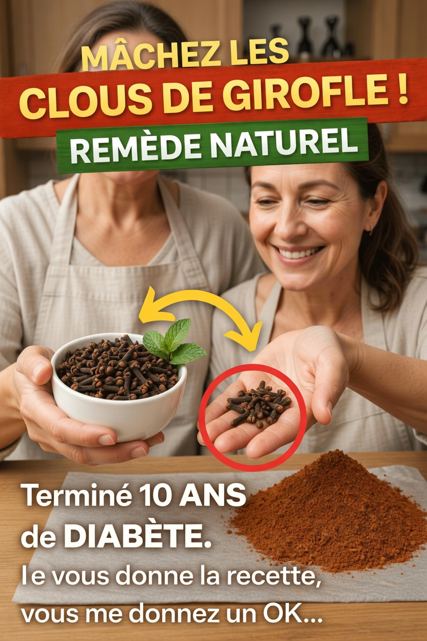 Mâchez simplement 2 clous de girofle par jour — vous serez étonné de voir ce qui se passe