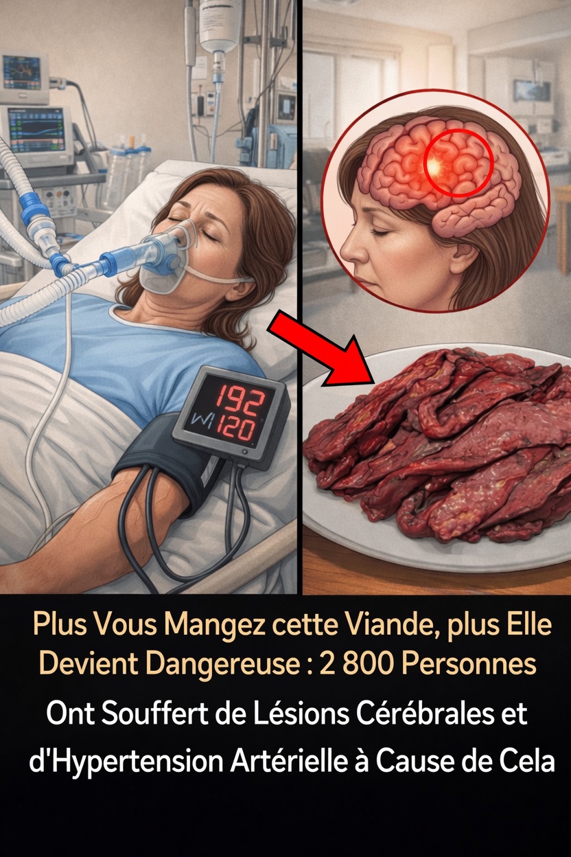 Comment la consommation quotidienne de viande transformée peut influencer votre tension artérielle et la santé de votre cerveau, selon des études