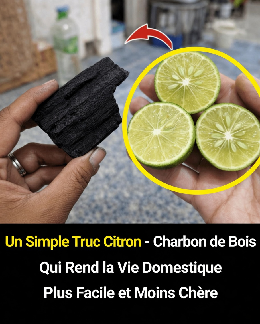 Découvrez cette astuce ménagère simple au citron et au charbon qui rend la vie quotidienne plus facile et plus abordable