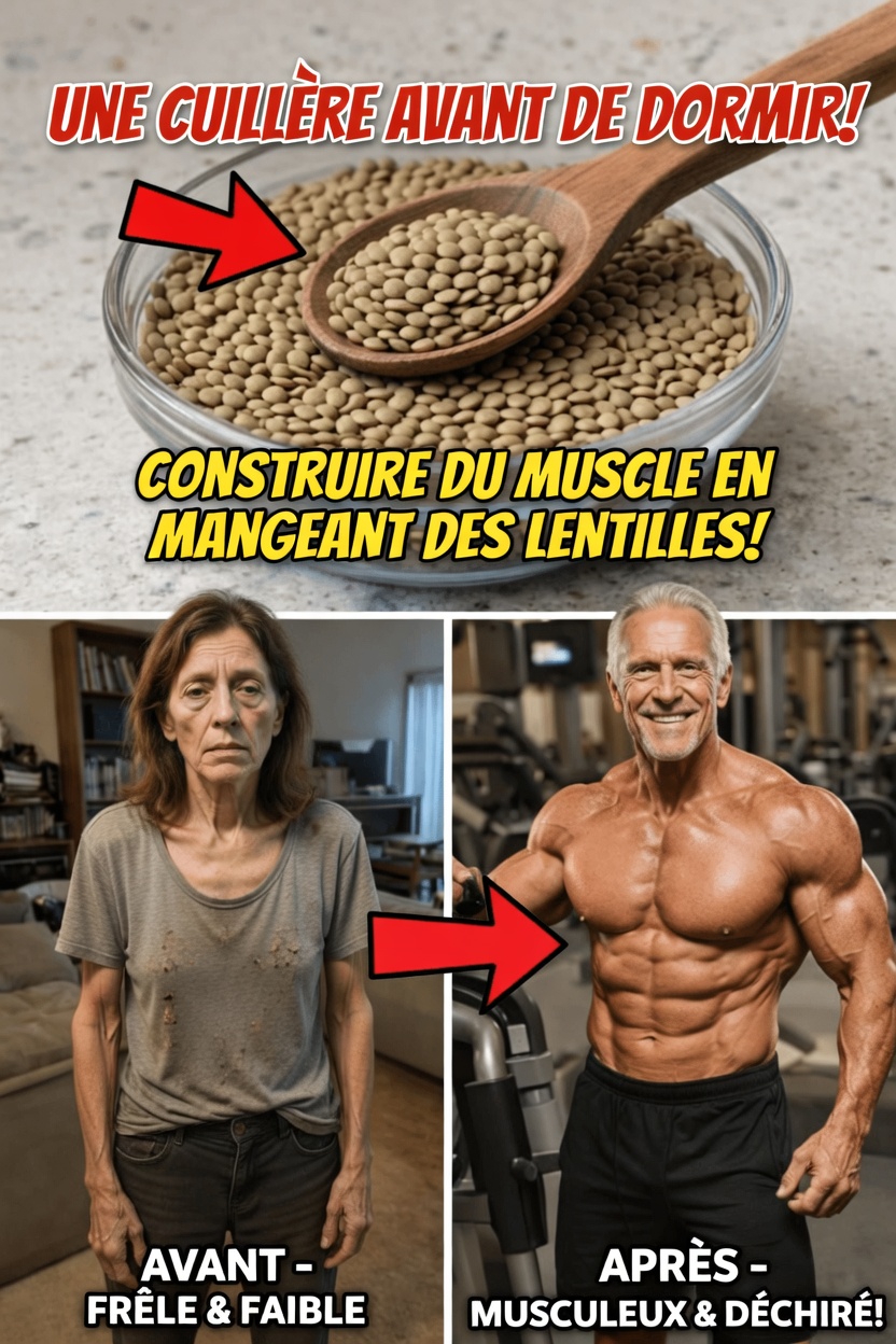 Découvrez pourquoi ajouter une cuillerée de lentilles avant de se coucher est une habitude populaire chez les adultes de plus de 70 ans