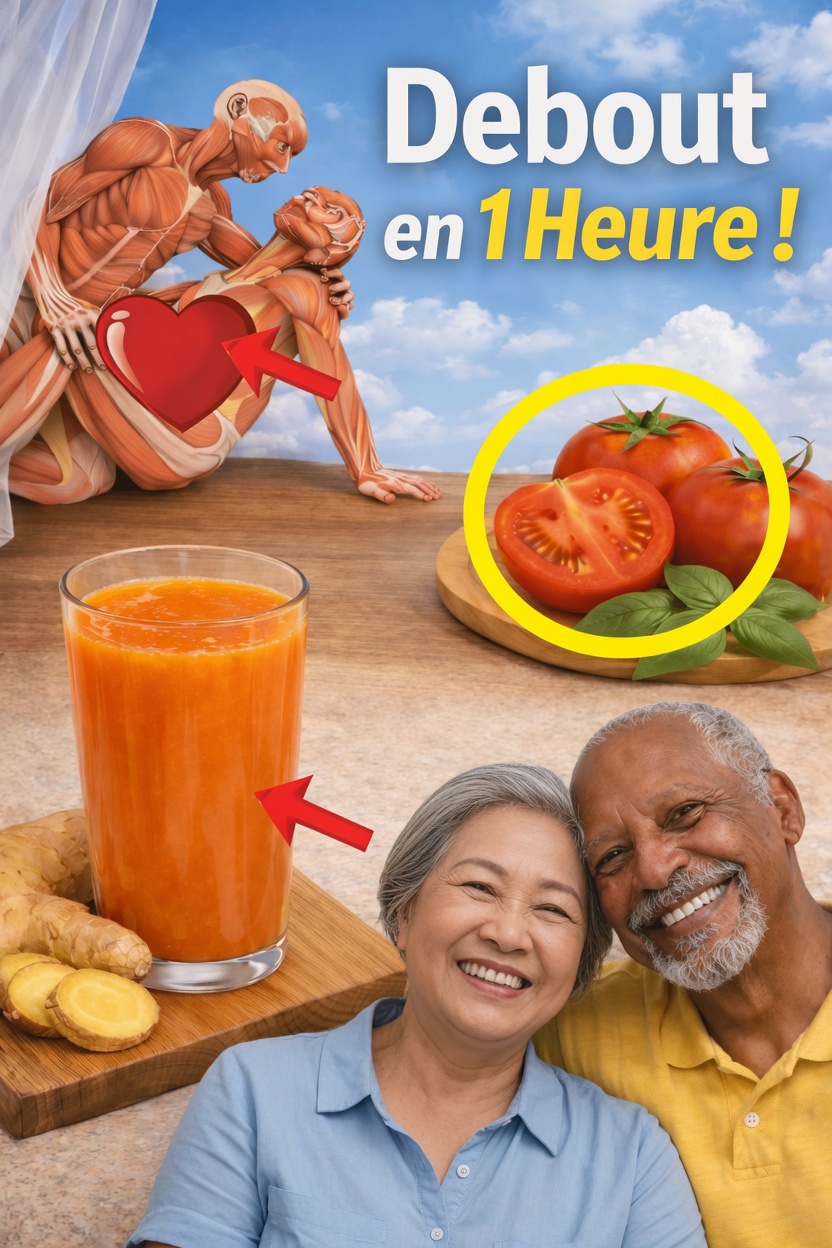 Découvrez comment un simple rafraîchissement au gingembre et à la tomate peut soutenir naturellement votre niveau d’énergie