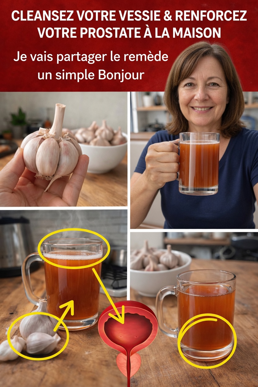 Cette simple boisson à l’ail pourrait-elle favoriser le confort de la vessie après 60 ans ?