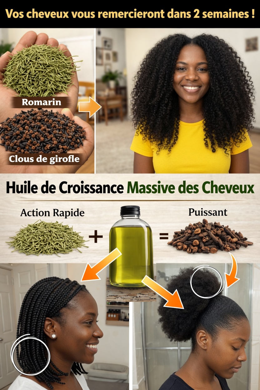 L’eau au romarin et aux clous de girofle pourrait-elle être le geste capillaire que beaucoup d’adultes négligent ?