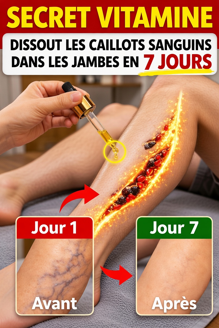 Une vitamine pourrait-elle favoriser une circulation saine dans les jambes vieillissantes ?
