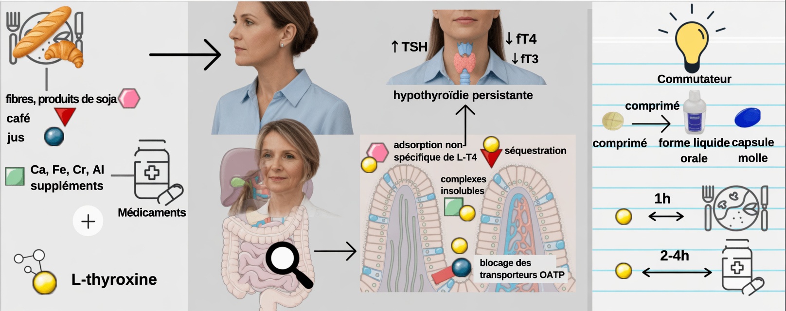 Prenez-vous la lévothyroxine de la mauvaise façon chaque matin ? Des habitudes que de nombreux patients négligent