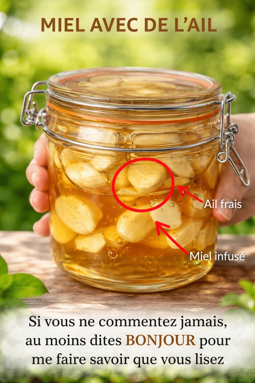 Miel et ail dans un bocal : une habitude simple en cuisine que de nombreuses personnes âgées redécouvrent