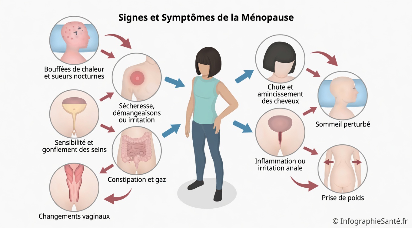 9 symptômes de la ménopause que beaucoup de femmes négligent et des habitudes quotidiennes utiles pour les soulager