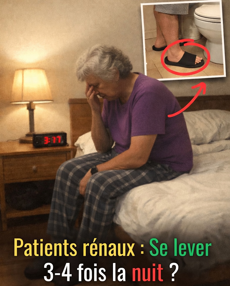 Pourquoi les patients atteints de maladies rénales se réveillent-ils souvent 3 à 4 fois la nuit pour uriner ?