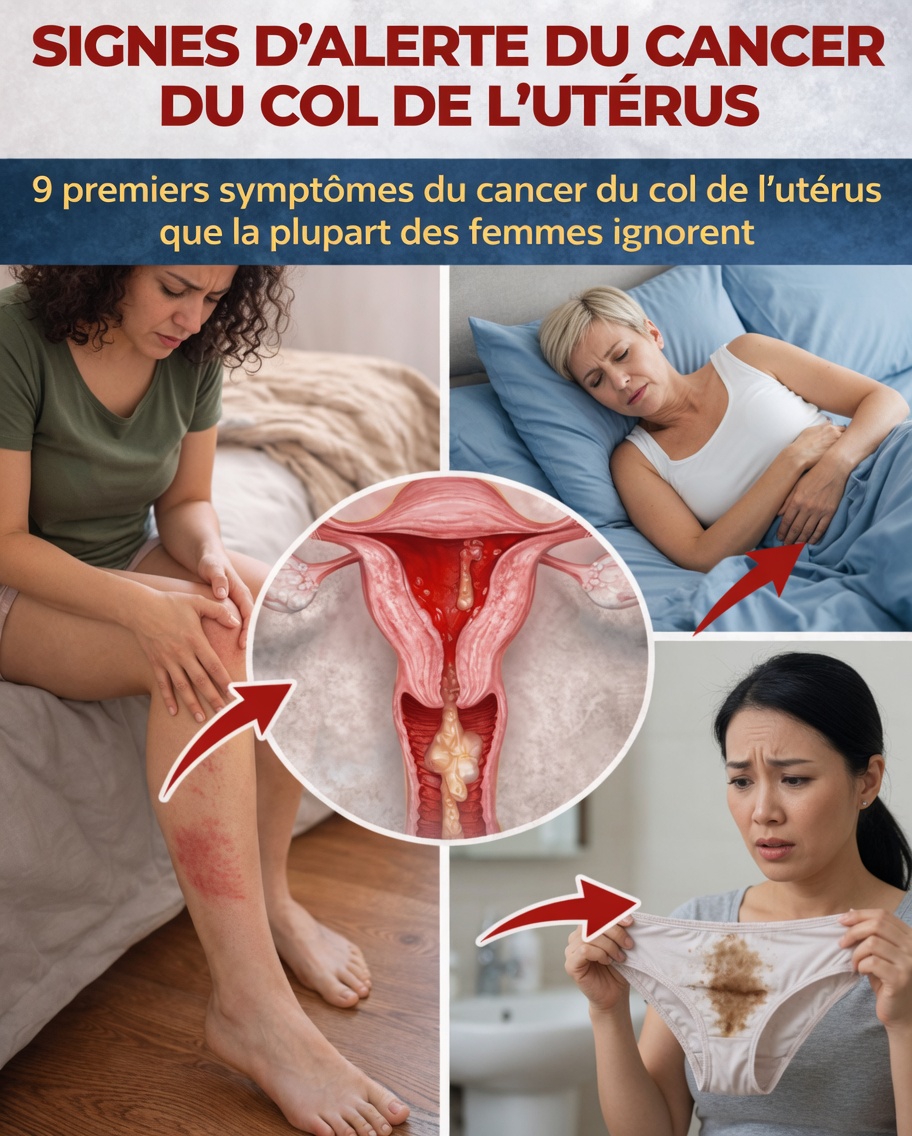 9 signes avant-coureurs précoces du cancer du col de l’utérus que la plupart des femmes ont tendance à manquer dans leur routine