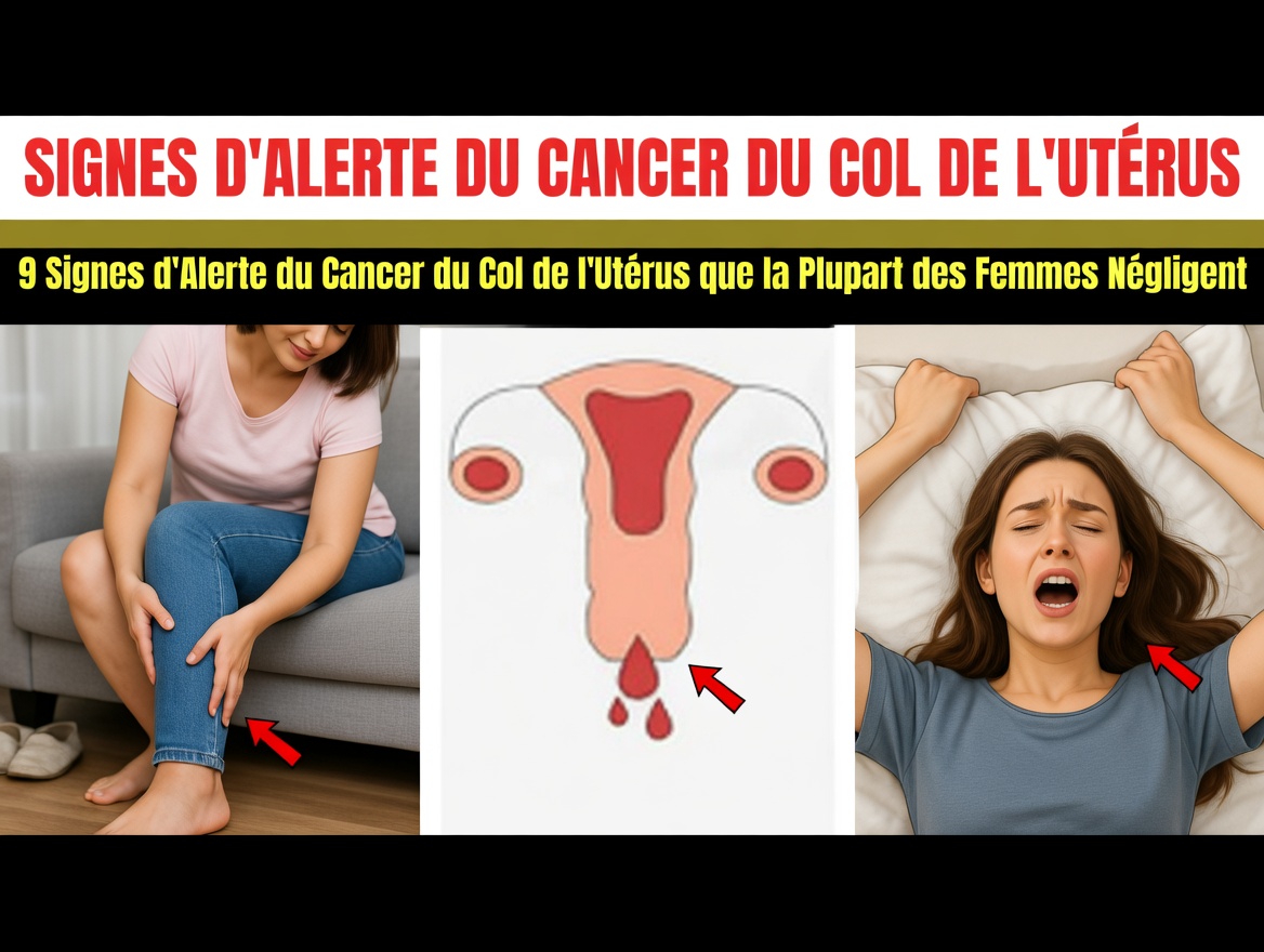 9 signes avant-coureurs précoces du cancer du col de l’utérus que la plupart des femmes ont tendance à manquer dans leur routine