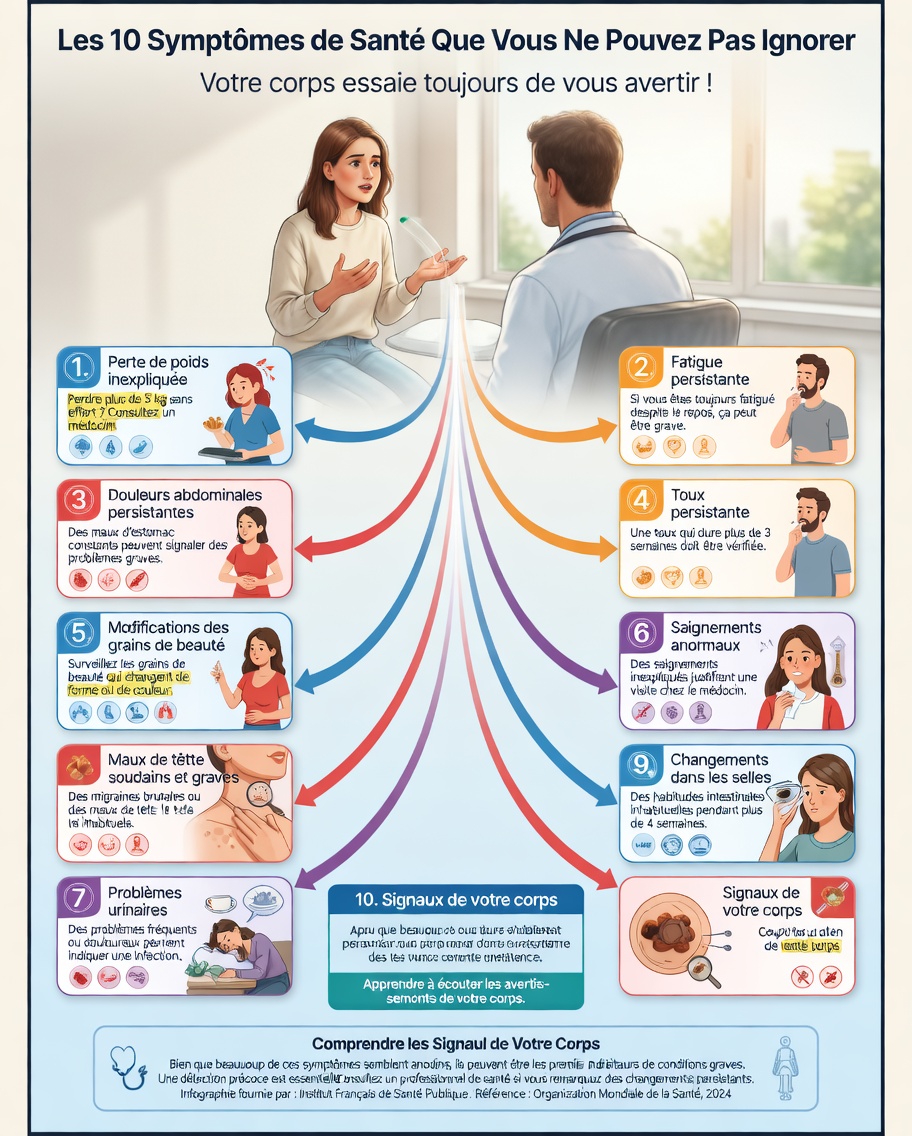 7 signes corporels surprenants qui pourraient indiquer de graves problèmes de santé que vous ne devriez pas négliger