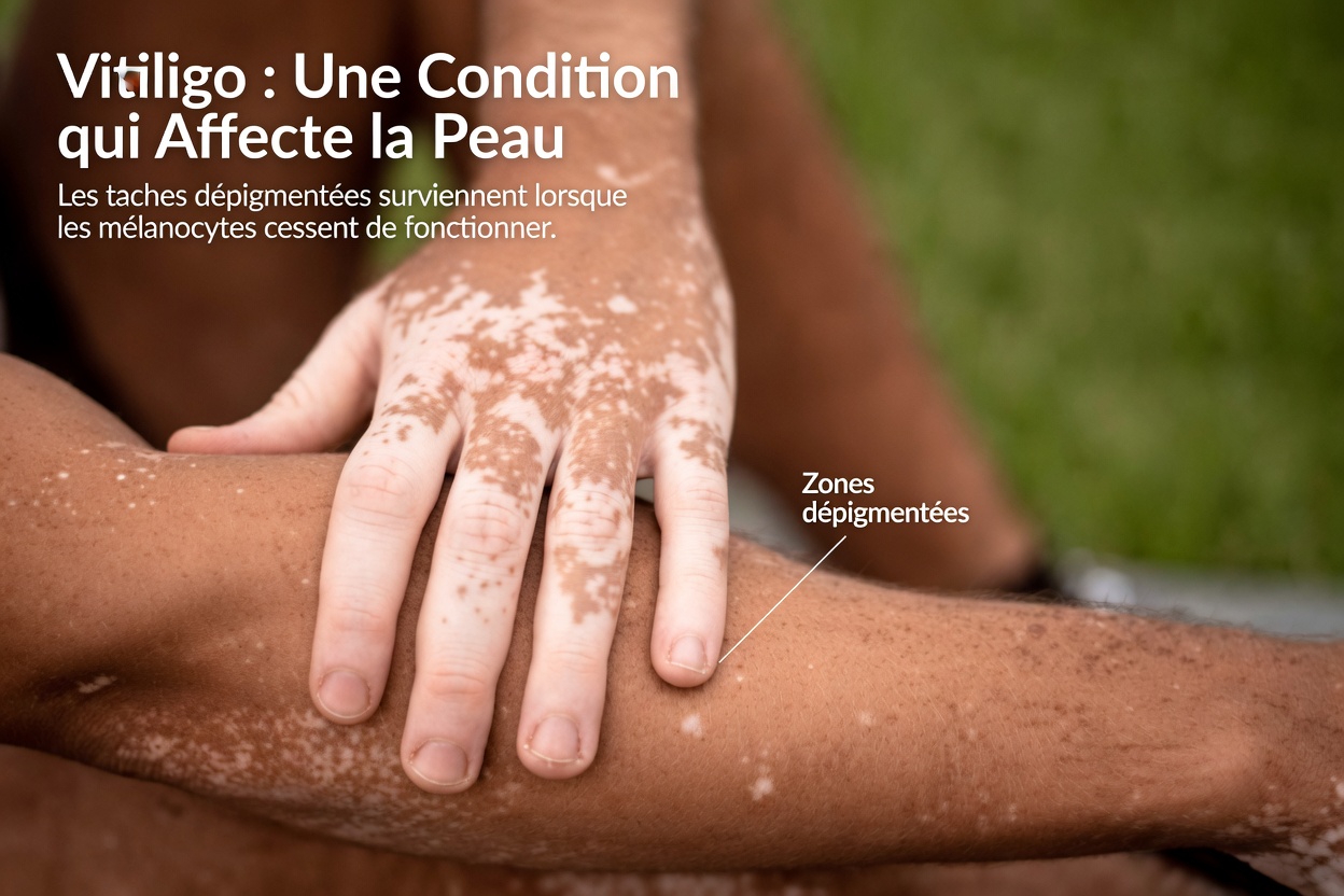 Que sont ces petites taches blanches sur la peau ?