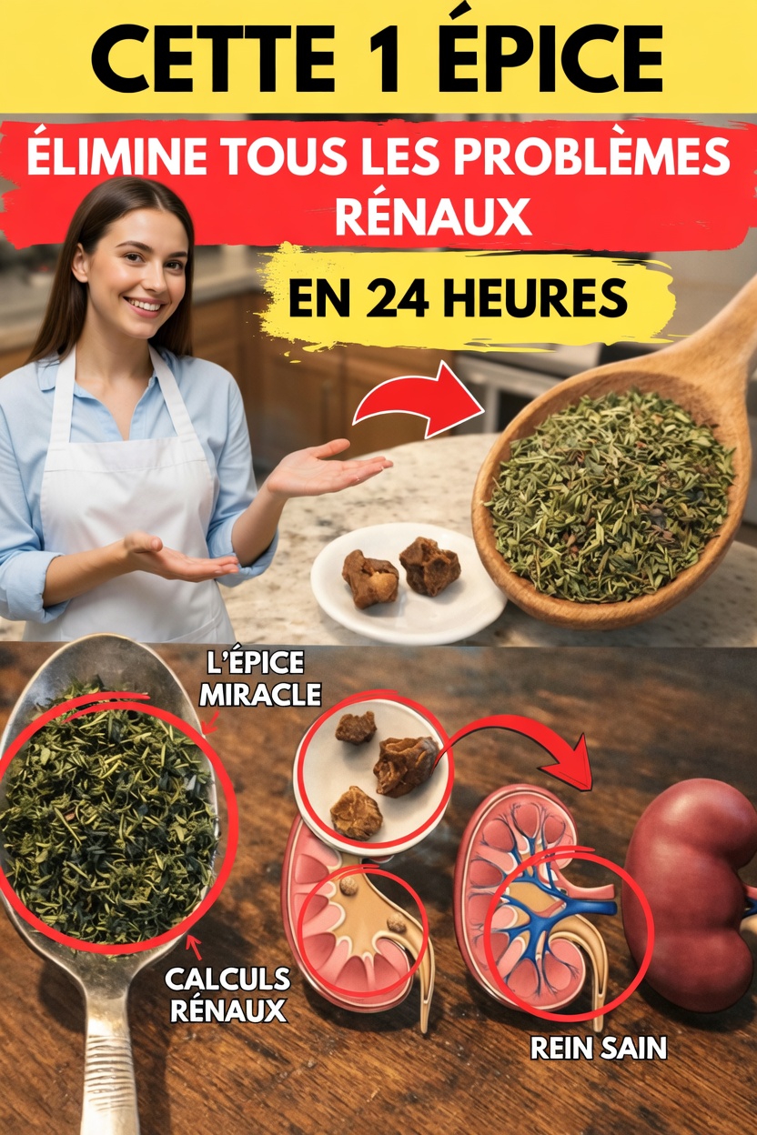 Les 5 meilleures épices naturelles que vous pouvez utiliser quotidiennement pour soutenir la fonction rénale et le bien-être