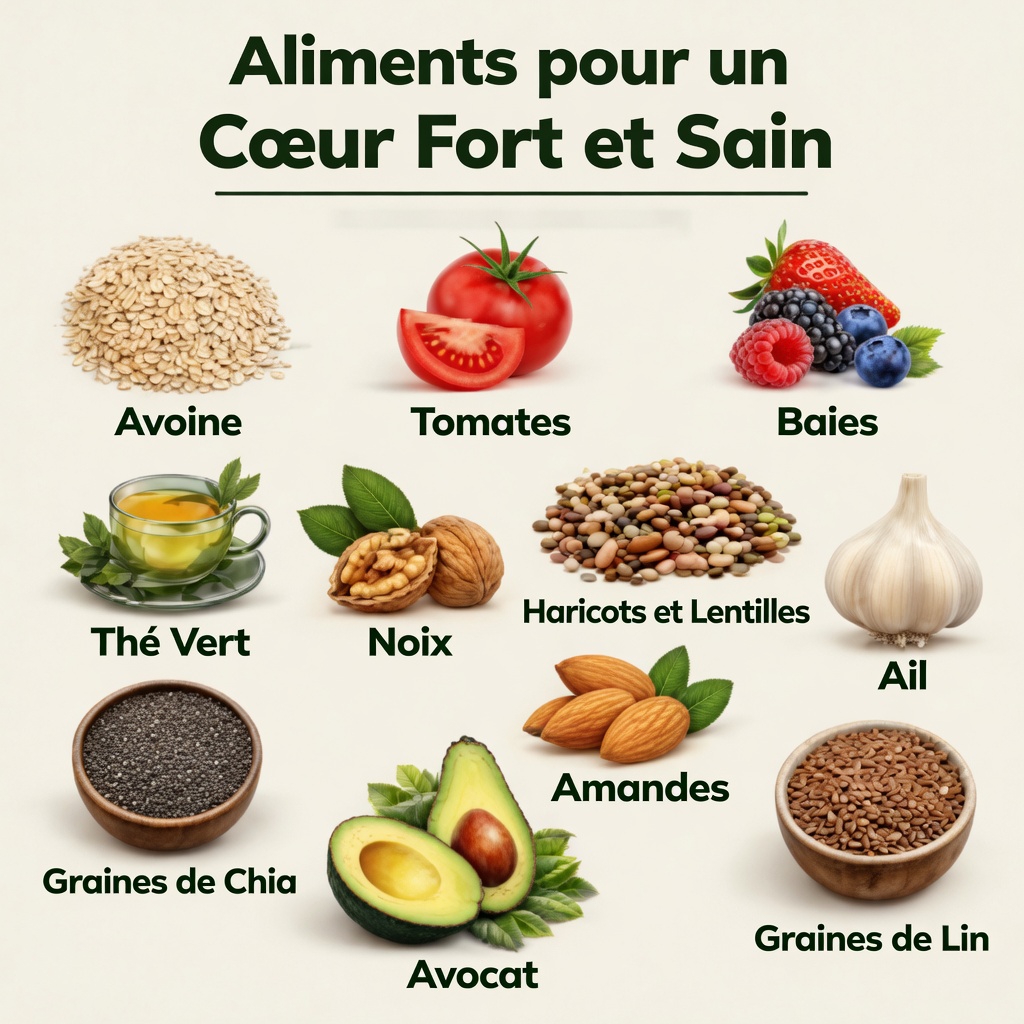 Découvrez des aliments puissants qui favorisent naturellement une circulation sanguine saine pour le cœur et le bien-être des artères