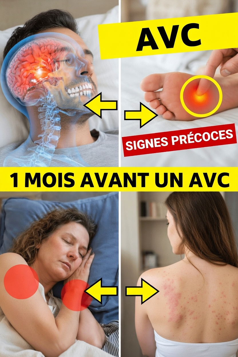 8 signes avant-coureurs subtils pouvant signaler un risque d’AVC un mois à l’avance + 9 conseils pratiques pour réduire vos risques