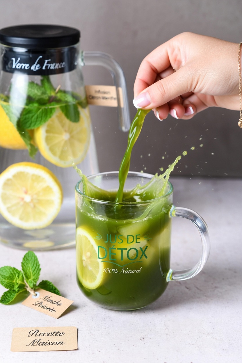 Comment boire quotidiennement cette eau infusée au citron et à la menthe peut aider à soutenir une glycémie saine