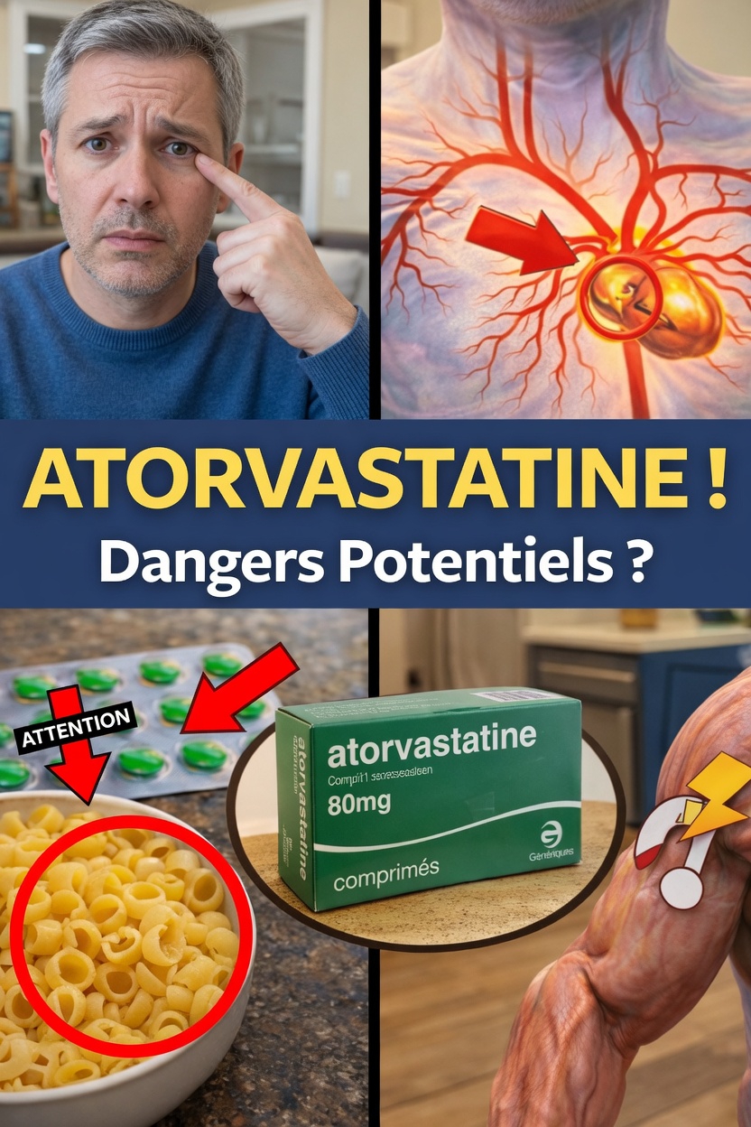 Effets secondaires de l’atorvastatine : ce que vous devez savoir avant de prendre ce médicament courant contre le cholestérol