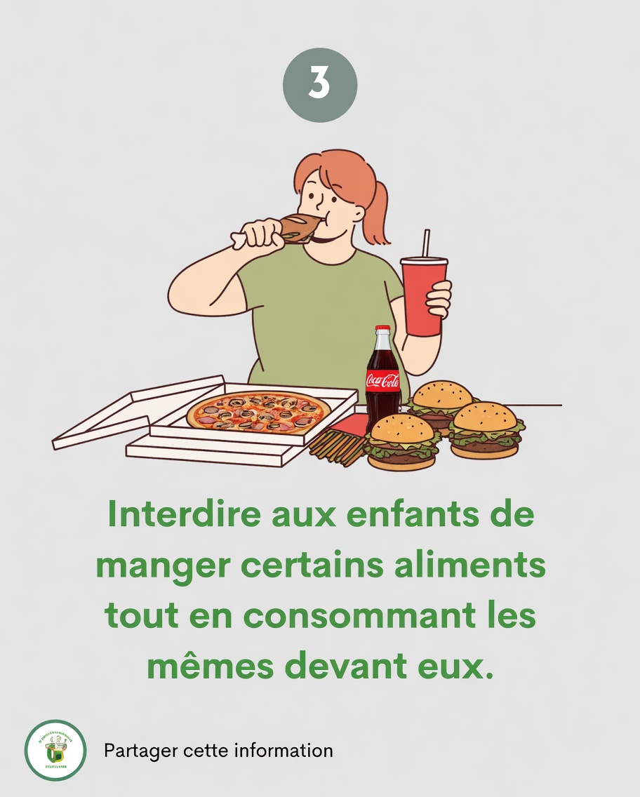 Pourquoi se concentrer sur la limitation de certains aliments pour les enfants ?
