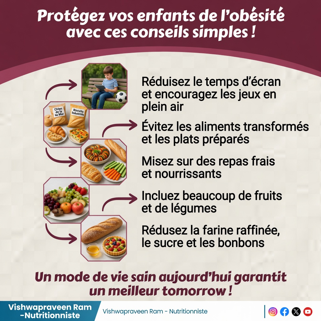 Pourquoi se concentrer sur la limitation de certains aliments pour les enfants ?