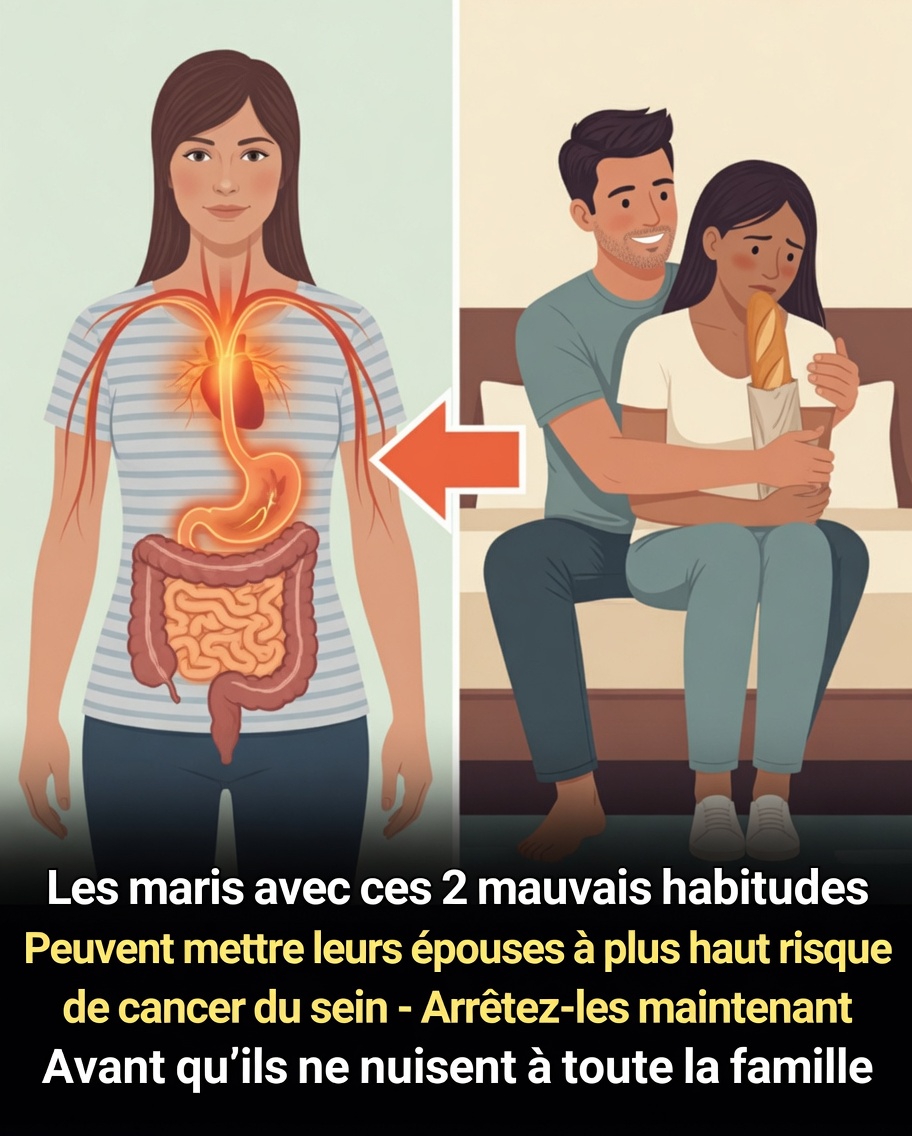 Comment les habitudes malsaines des maris, comme le tabagisme et l’alcool, peuvent influencer les facteurs de risque du cancer du sein chez leurs épouses