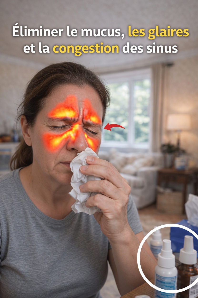 Vous avez du mal à respirer à cause d’une accumulation de mucus ? Une habitude quotidienne simple à ne pas négliger