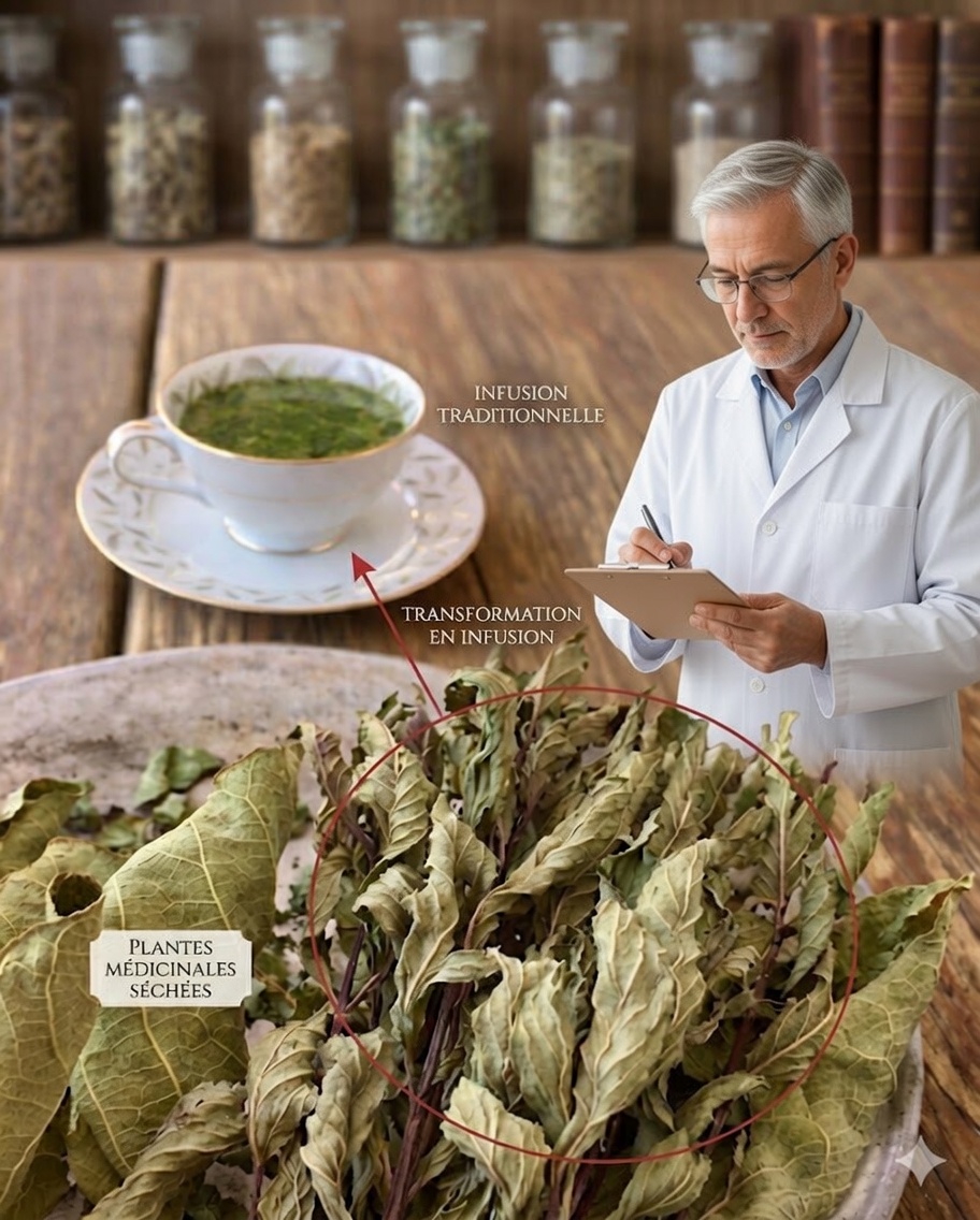 🌿 Deux feuilles médicinales gratuites : une fois séchées, elles deviennent de « l’or végétal » pour réduire le sucre et protéger le foie