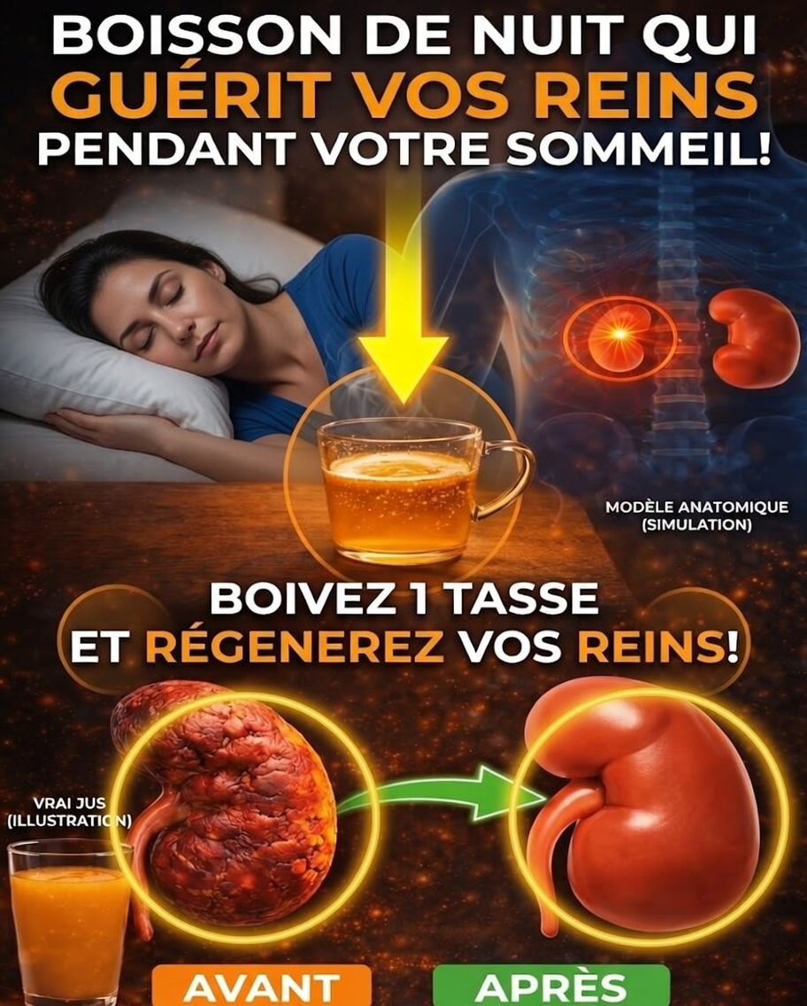 11 boissons apaisantes du soir pour soutenir la santé des reins et la récupération nocturne