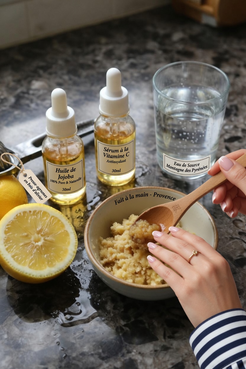 Plus de 50 ans ? Comment mélanger l’huile de ricin avec du citron, du gingembre, du miel et de l’eau pour votre routine de soins de la peau