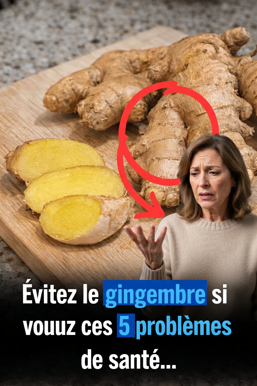 Évitez le gingembre si vous avez ces 5 problèmes de santé : informations importantes à connaître