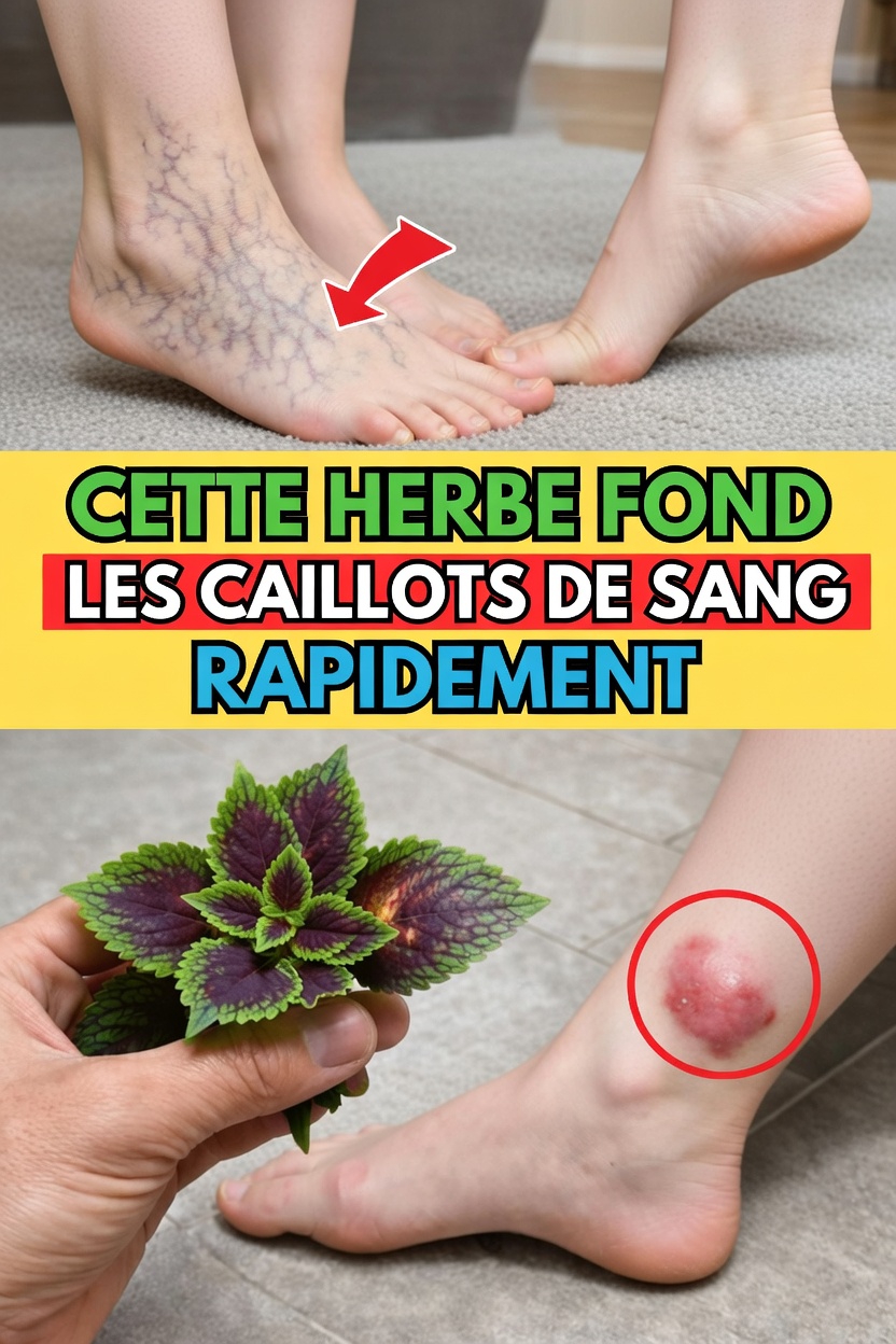 Découvrez les meilleures herbes naturelles qui peuvent favoriser une circulation sanguine saine dans vos jambes, naturellement