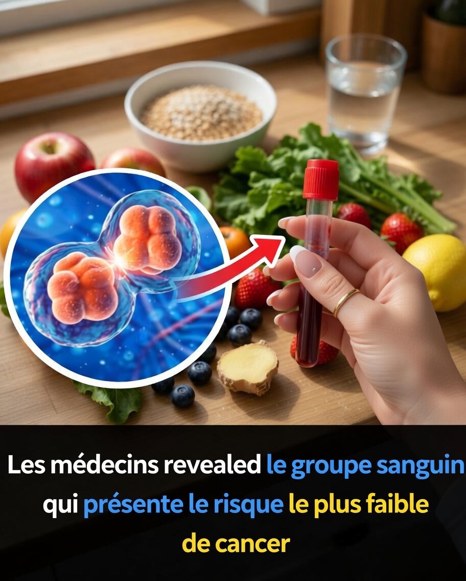 Découvrez quel groupe sanguin pourrait être lié à un risque plus faible de cancer selon les dernières études de recherche