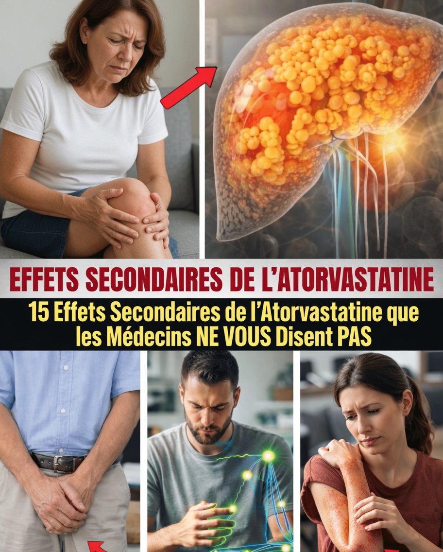 15 effets secondaires potentiels de l’atorvastatine que vous devriez connaître : un guide utile pour les patients