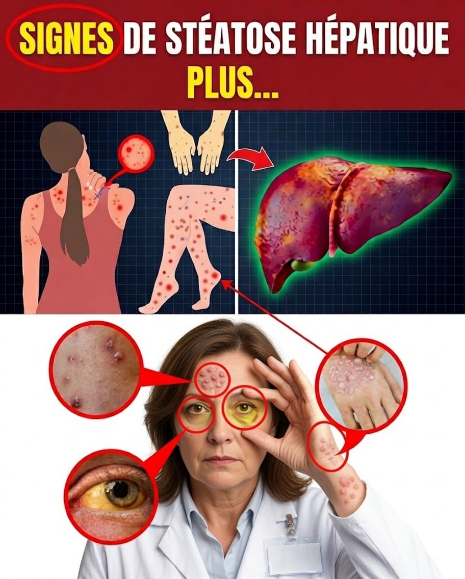 ⚠️ AVERTISSEMENT ! 8 symptômes mystérieux qui endommagent votre foie | Stéatose hépatique