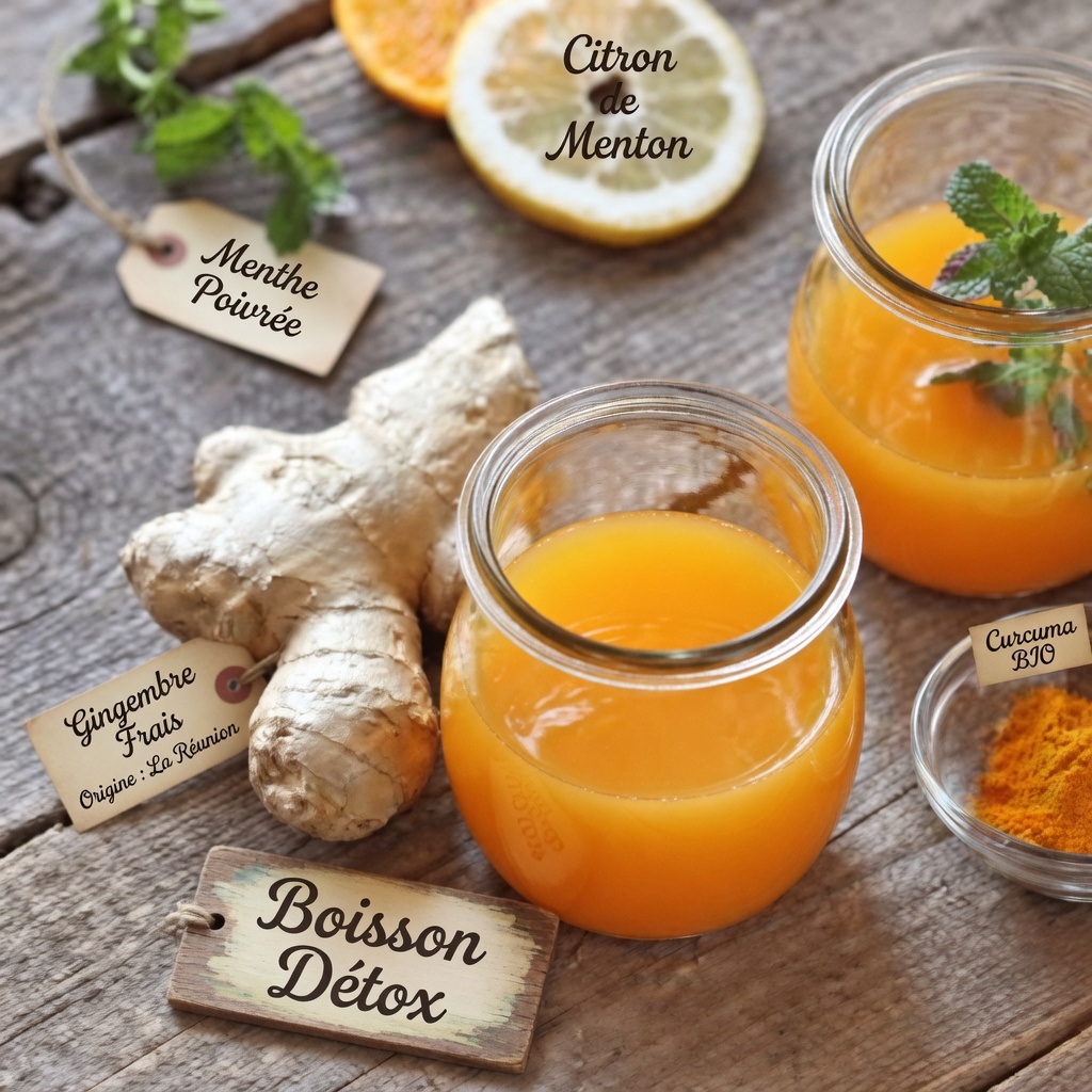 Boisson matinale au curcuma, citron, miel et chia : une façon simple de commencer votre journée avec des ingrédients naturels